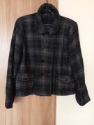 Kurtka box coat akryl i wełna British Home Stores BHS r. 46 