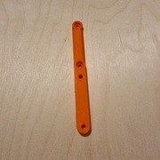 Adapter mocowania koszyka na bidon pomarańczowy