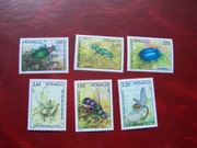 Monako 1987 MNH Fauna Owady