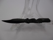  STARY NÓŻ DO KOPERT PAPIERU HEBAN LUB CZARNY DĄB