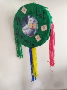 Zestaw Duża piniata Harry Potter Hedwiga+kij+imię