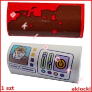 LEGO SKOS 1x4 6191pb016 Drukarka zdjęć kot z 41305 6191pb018R Błoto z 70907