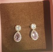 Kolczyki złote w kruk maria antonina 