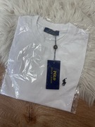 Biały nowy t-shirt Polo Ralph