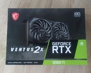Karta graficzna MSI GeForce RTX 3060 Ti VENTUS 2X MSI OCV1 LHR 8 GB
