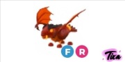 Roblox Adopt Me Lava Dragon FR