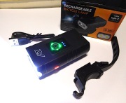 Podwójna LAMPKA rowerowa MOCNA SILNA akumulatorowa !!! przednia C"