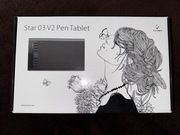 Tablet graficzny XP-PEN Star 03 V2 | Duży obszar roboczy | Komplet