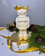 ŚwieczkaŚwieca sojowa strażnik dziadek do orzechów prezent dekoracja Święta