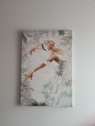 Obraz baletnica tańcząca