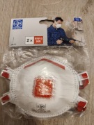 2 maski FFP3 Lux Tools nowe filtrujące budowlane szczelne