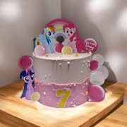 My little Pony,  toppery dla ozdoby tortu 