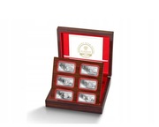 Zestaw 6 kolekcjonerskich monet - Polskie Banknoty Obiegowe - 2022 rok
