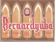 Etykieta na alkohol, BERNARDYNKA, Bielsko-Biała