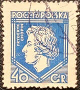 Fi 225 Pomnik Chopina w Warszawie / kasowane 