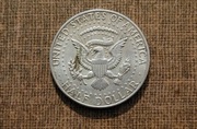 Amerykański srebrny Half dollar 1964 rok mennica  Denver 