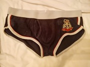 Granatowe slipki H&M