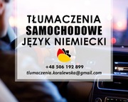 Tłumaczenie dokumentów samochodowych j. niemiecki