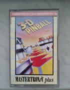 Kaseta gra 3D Pinball Mastertronic C64 Commodore 64 oryginał z epoki