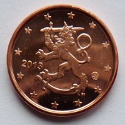 FINLANDIA  2013 2 CENTY UNC !!!!!!!!!!