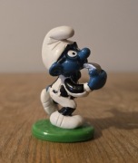 Schleich smerf smurf sędzia piłkarski unikat model wycofany 1984 r.