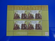 Fi. Blok 282 **, czysty Drewniane cerkwie  