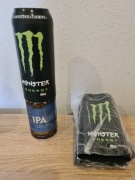 Monster. Etui maskujące na puszkę piwa 500ml silikonowy pokrowiec chłodzący