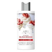 Apis, Creamy Strawberry, żel pod prysznic, 300 ml
