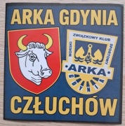 Vlepki ARKA GDYNIA, Cracovia, Lech, KSZO, Gryf Wej, Gwardia Kosz # 74