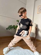 Komplet jakość premium zestaw bluzka + spodnie dresowe r. 146