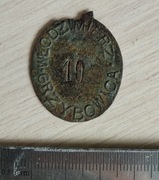 PSI numerek identyfikator POLSKA Kresy żeton