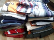 Paczka ciuchów dla chłopca róż 110-116 5-6lat 36sz