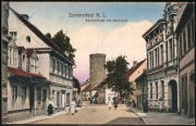 LUBSKO Sommerfeld Bahnhofstrasse Buttelturm  1923  