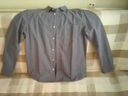 Koszula Wrangler męska ciemno szara paski pionowe XL NOWA