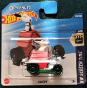HOT WHEELS SNOOPY PEANUTS FISTASZKI 132/250 NOWY 2025
