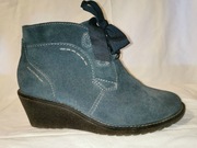 Botki naturalny zamsz MARCO TOZZI