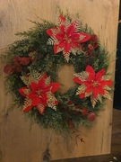 Duży Wianek Premium Jak Żywy Gęsty Wieniec Bożonarodzeniowy Zdobiony