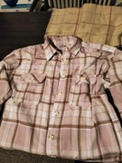 Bluzka koszulowa długi rękaw fason luźny rozmiar S