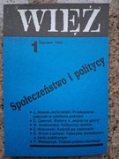 Więź nr 399 (1/1992) Kościół po wyborach; Józef Mackiewicz