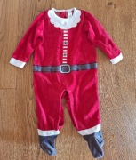 Pajacyk świąteczny dla chłopca w rozmiarze 86