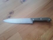 Duży stary nóż kuchenny 31 cm z rączką z tworzywa