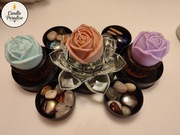 Naturalna, zapachowa świeczka sojowa RÓŻA