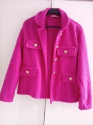 Kurtka fuksja baranek