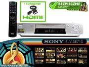 Magnetowid VCR SONY SLV-SE710 VHS 6-gł Hi-Fi INDEX NTSC LP/SP + HDMI