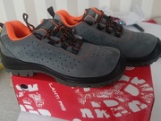 Półbuty robocze ze skóry zamszowej Lahti Pro R.43