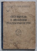 1537 Instrukcja o Odkażaniu z Gazów Parzących 1939