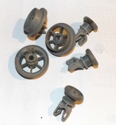 3 + 3 rolki rolka kółko kółka kosza zmywarka beko 