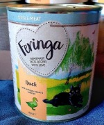 800g Feringa Single Meat Kaczka z twarożkiem i walerianą - Karma dla kota
