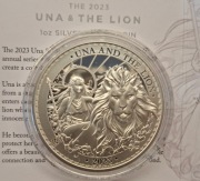 St. Helena "Una i Lew" 2023 uncja PROOF 