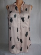 H&M długa koszula z wzorem.36/38